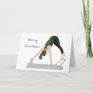 Merry Christmas Pilates Reformer Card