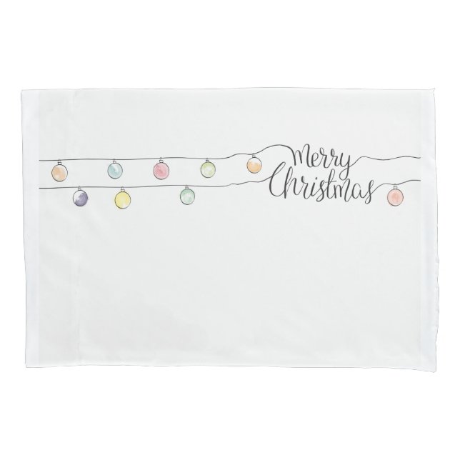 Merry christmas pillowcase (Front)