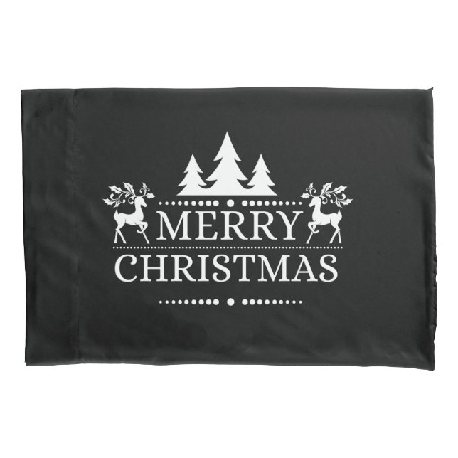 Merry Christmas Pillowcase (Front)