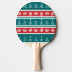 Merry Christmas Ping Pong Paddle