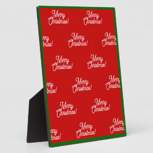 Merry Christmas! Plaque