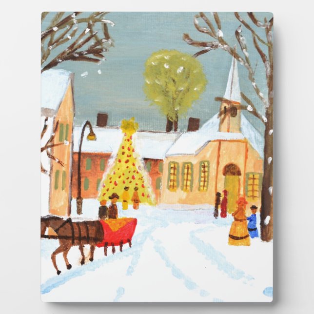 Merry Christmas Plaque (Front)