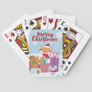 Merry Christmas Playing Cards