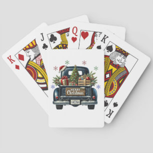 Merry Christmas Playing Cards