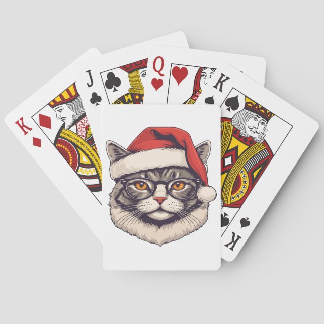Merry christmas playing cards (Back)