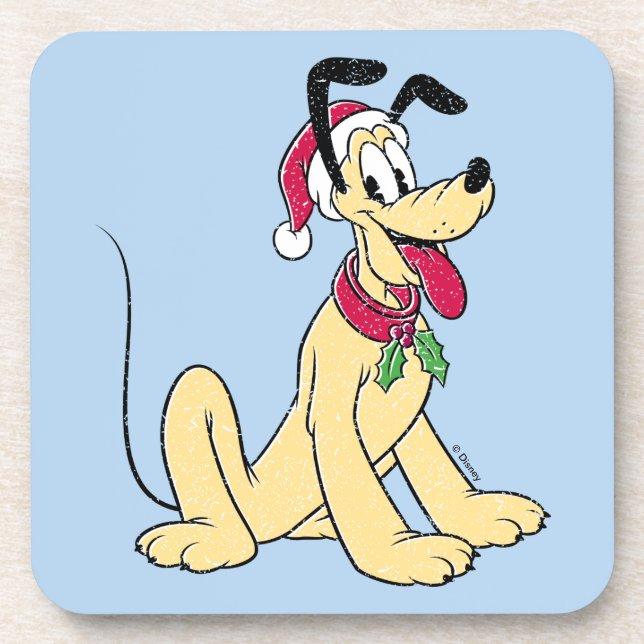 Merry Christmas | Pluto Ready Christmas Coaster (Front)