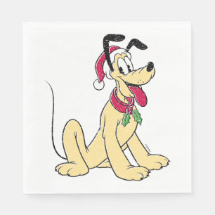 Merry Christmas   Pluto Ready Christmas Napkin