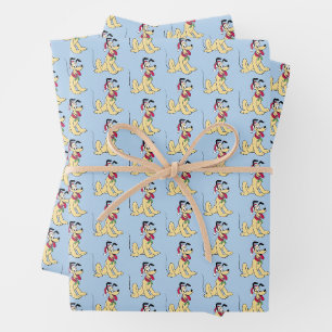 Merry Christmas   Pluto Ready Christmas Wrapping Paper Sheet