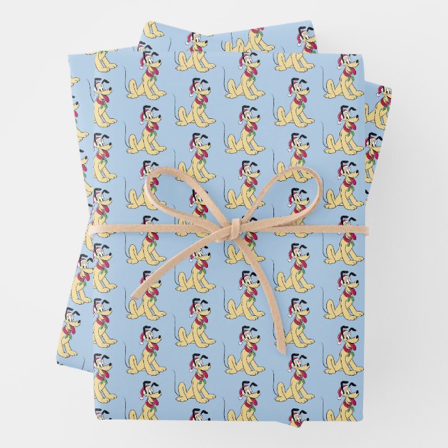 Merry Christmas | Pluto Ready Christmas Wrapping Paper Sheet (In situ)