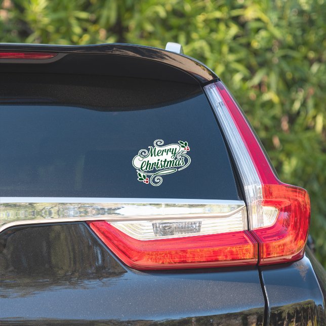 Merry Christmas popular holiday design (Car Side)