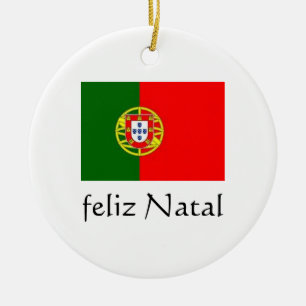 Merry Christmas Portugese Ornament
