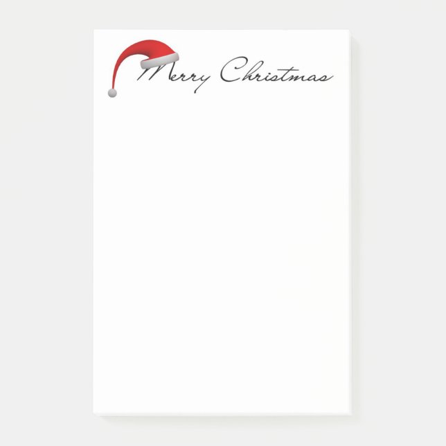 Merry Christmas Post-it Notes (Front)
