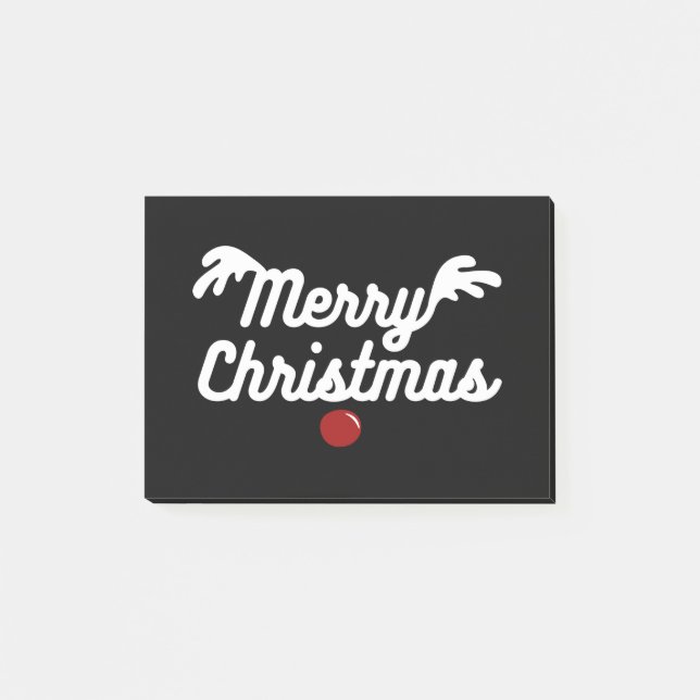 Merry Christmas Post-it Notes (Front)