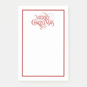 Merry Christmas Post-it Notes
