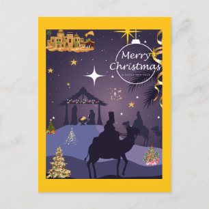 Merry Christmas. Postcard