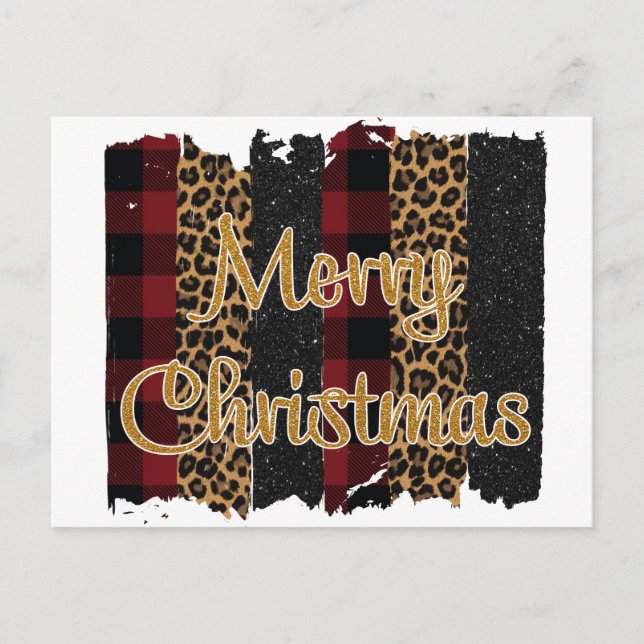 Merry Christmas Postcard (Front)