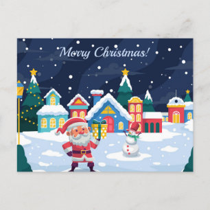 Merry Christmas Postcard