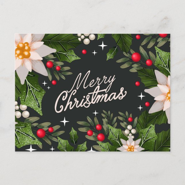Merry Christmas Postcard (Front)