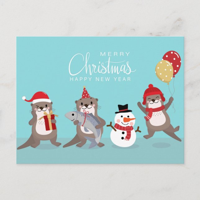 Merry Christmas  Postcard (Front)