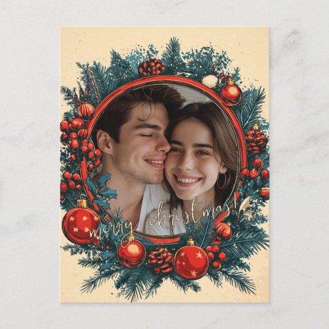 Merry Christmas Postcard (Front)