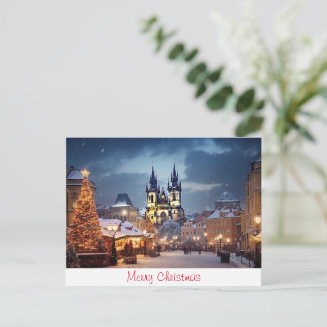 Merry Christmas Postcard (Standing Front)