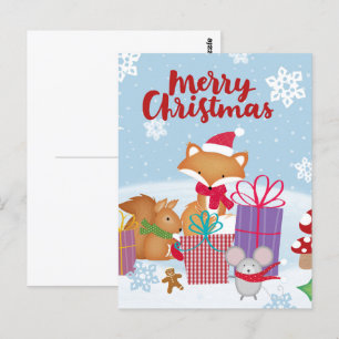 Merry Christmas Postcard