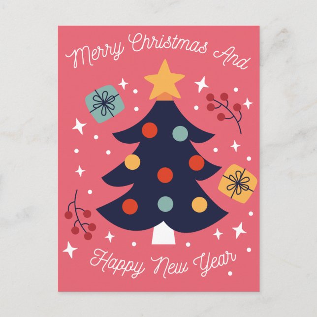 Merry Christmas Postcard (Front)