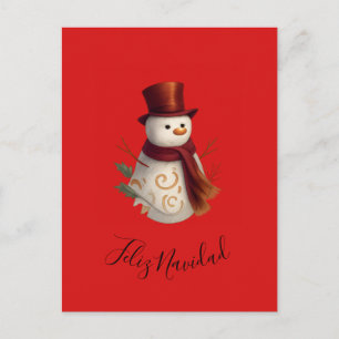 Merry Christmas Postcard - Feliz Navidad