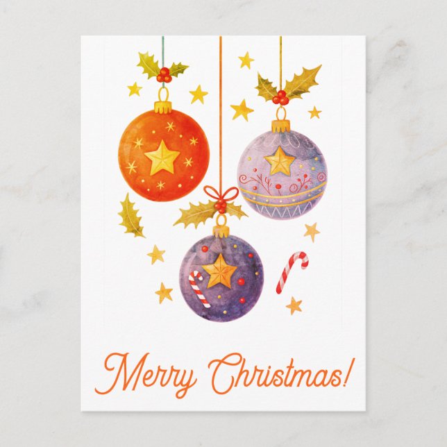 Merry Christmas postcards (Front)