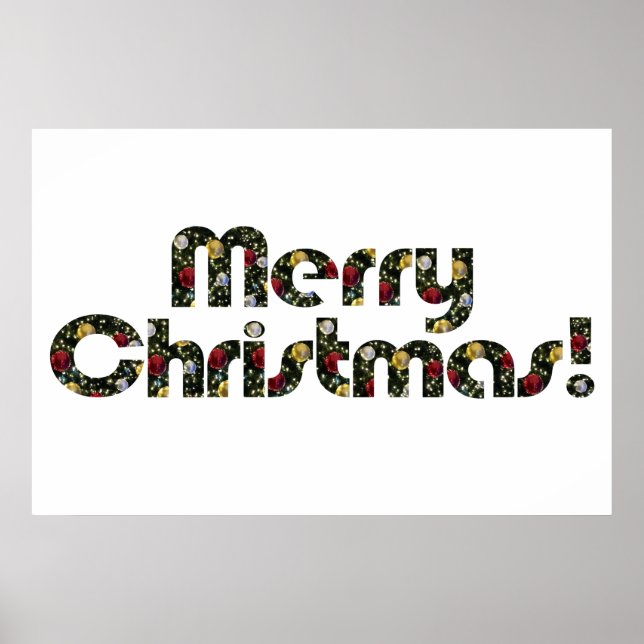 Merry Christmas Poster (Front)