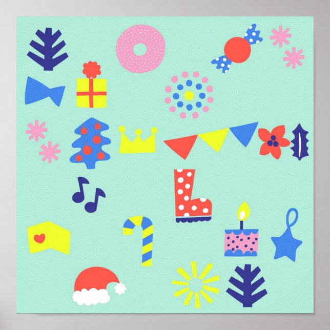 MERRY CHRISTMAS Poster (Front)