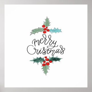 Merry Christmas Poster