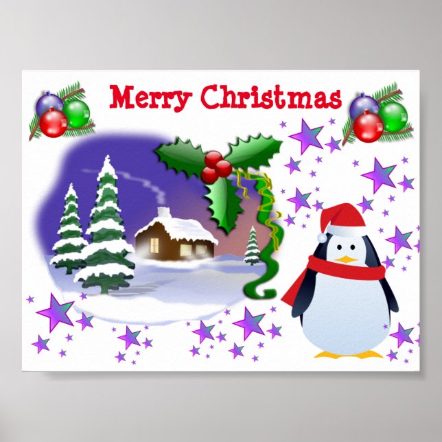 Merry Christmas Poster (Front)