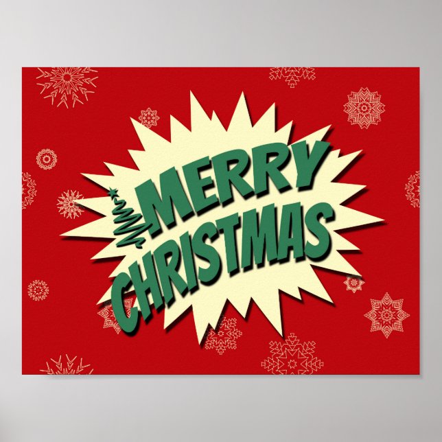 Merry Christmas Poster (Front)