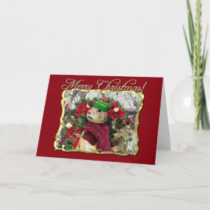 Merry Christmas  Prairie Dog Holiday Card