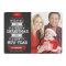 Merry Christmas Preppy Chalkboard 2014 Photo Card