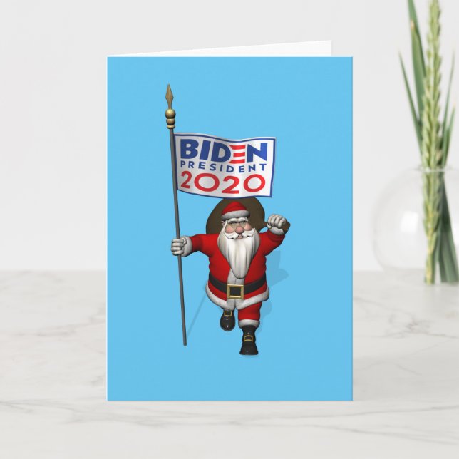 Merry Christmas President Elected Joe Biden Card (Front)