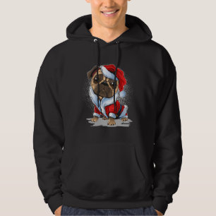 Merry christmas pug dog costume Classic T-Shirt 98 Hoodie