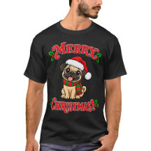 Merry Christmas Pug