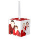 Merry Christmas Red 4 Family Photo Festive Gift