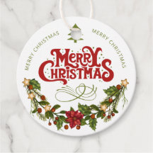 Merry Christmas | Red Typography
