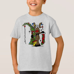 Merry Christmas Reindeer T-Shirt