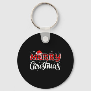 Merry Christmas Reindeer Xmas Family Women Men Fun Keychain