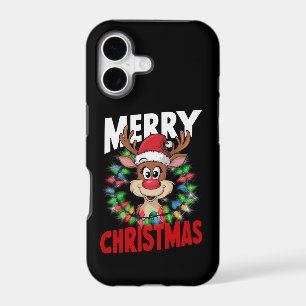 Merry Christmas Reindeer Xmas Holiday