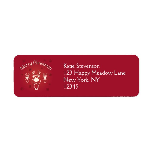 Merry Christmas Reindeers (Front)