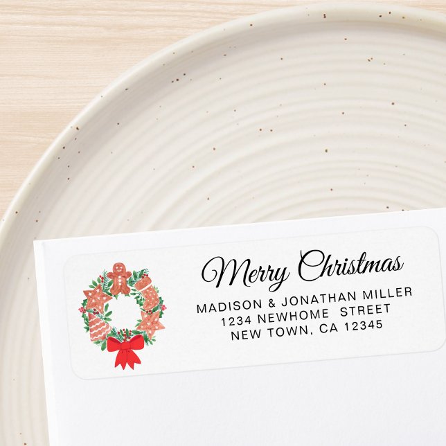 Merry Christmas Return Address  (Creator Uploaded)