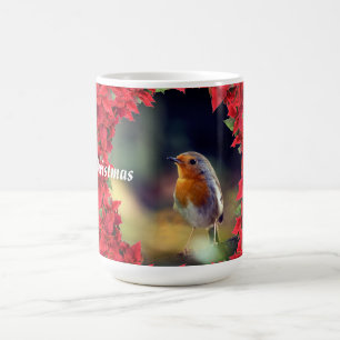Merry Christmas Robin Coffee Mug