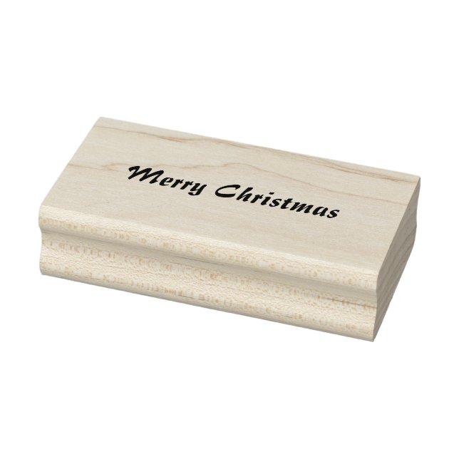 Merry Christmas  Rubber Stamp (Stamp)