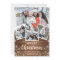 Merry Christmas Rustic 4 Photo Greeting