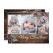 Merry Christmas Rustic 5 PHOTO Greeting Card